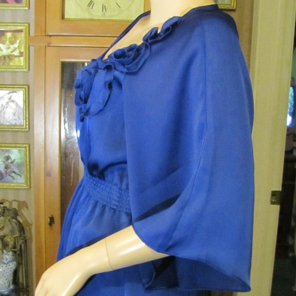 Willi Smith Royal Blue Top size M - Picture 6 of 8